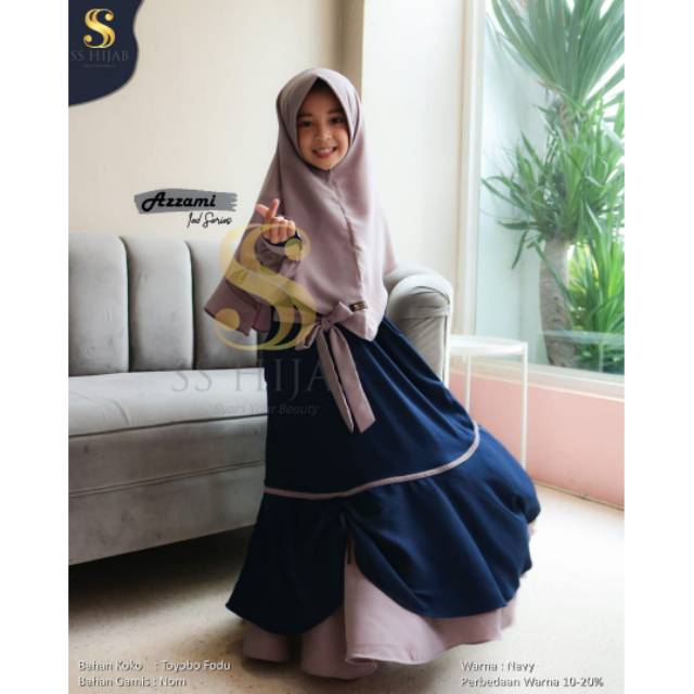 Gamis Anak Azzami Original By SS Hijab