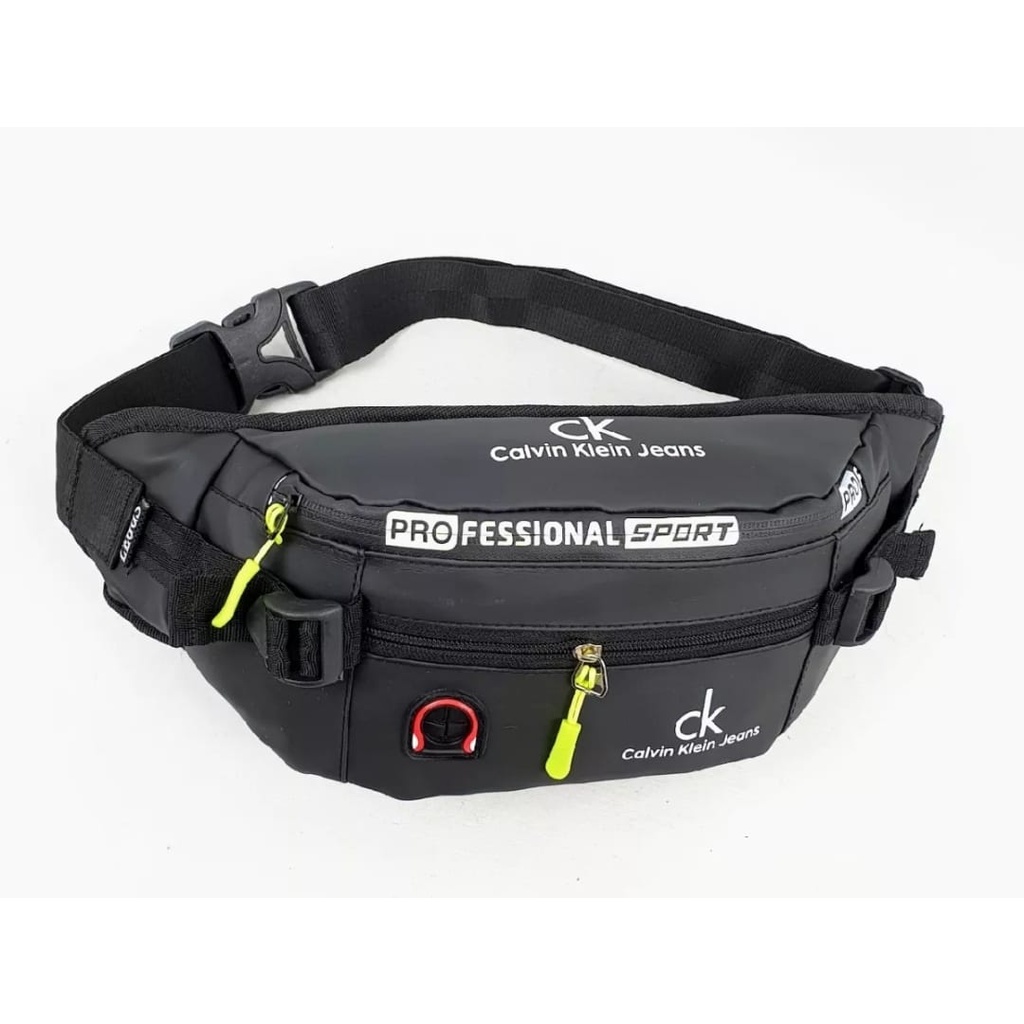 Tas Selempang Tas Pria Tas Pinggang Tas Anti Air Waistbag Sporty Waterproof