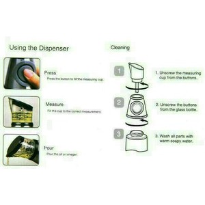 Dispenser Botol Oil Takaran Ukuran/Press N Measure Praktis Termurah.