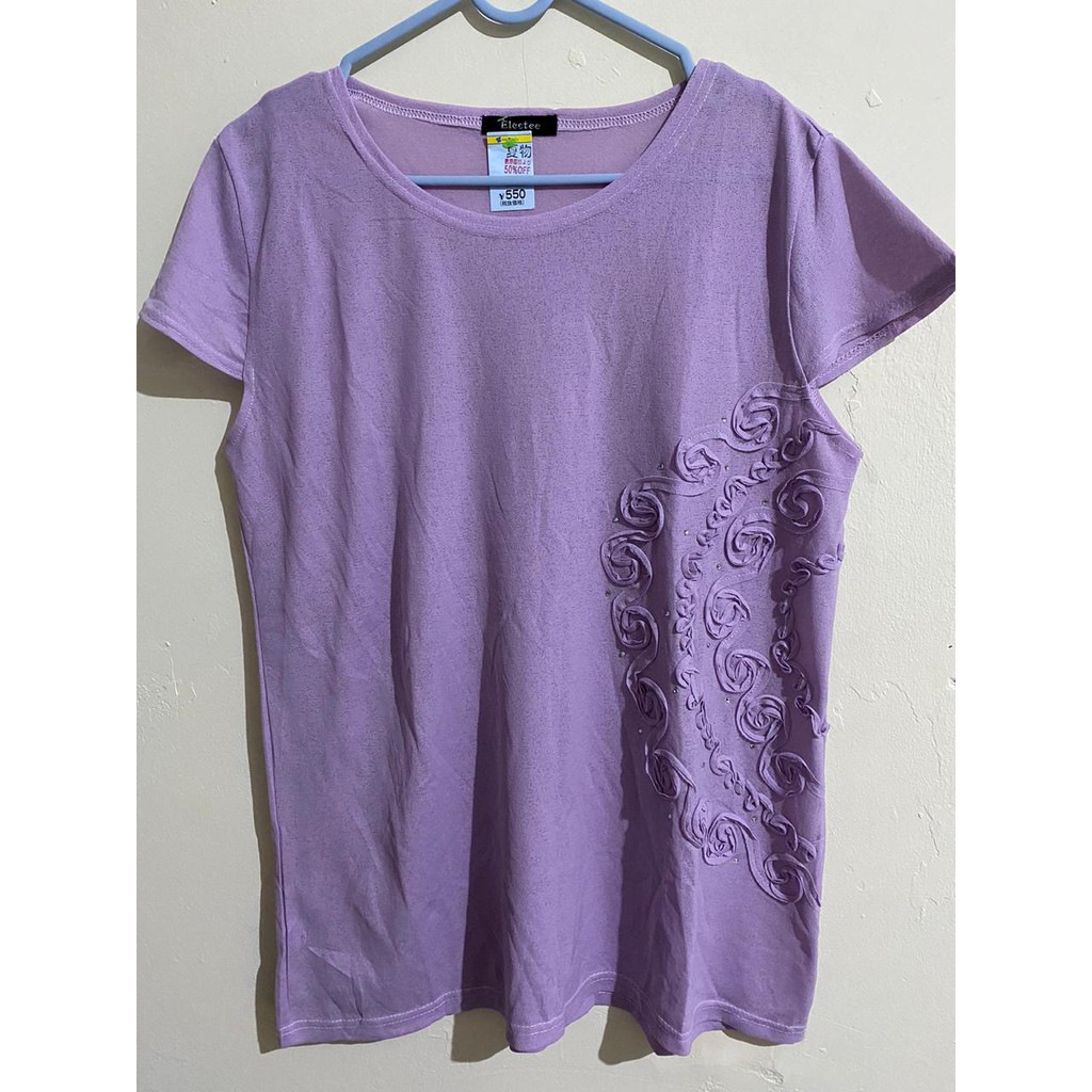 PURPLE  T-SHIRT/KAOS
