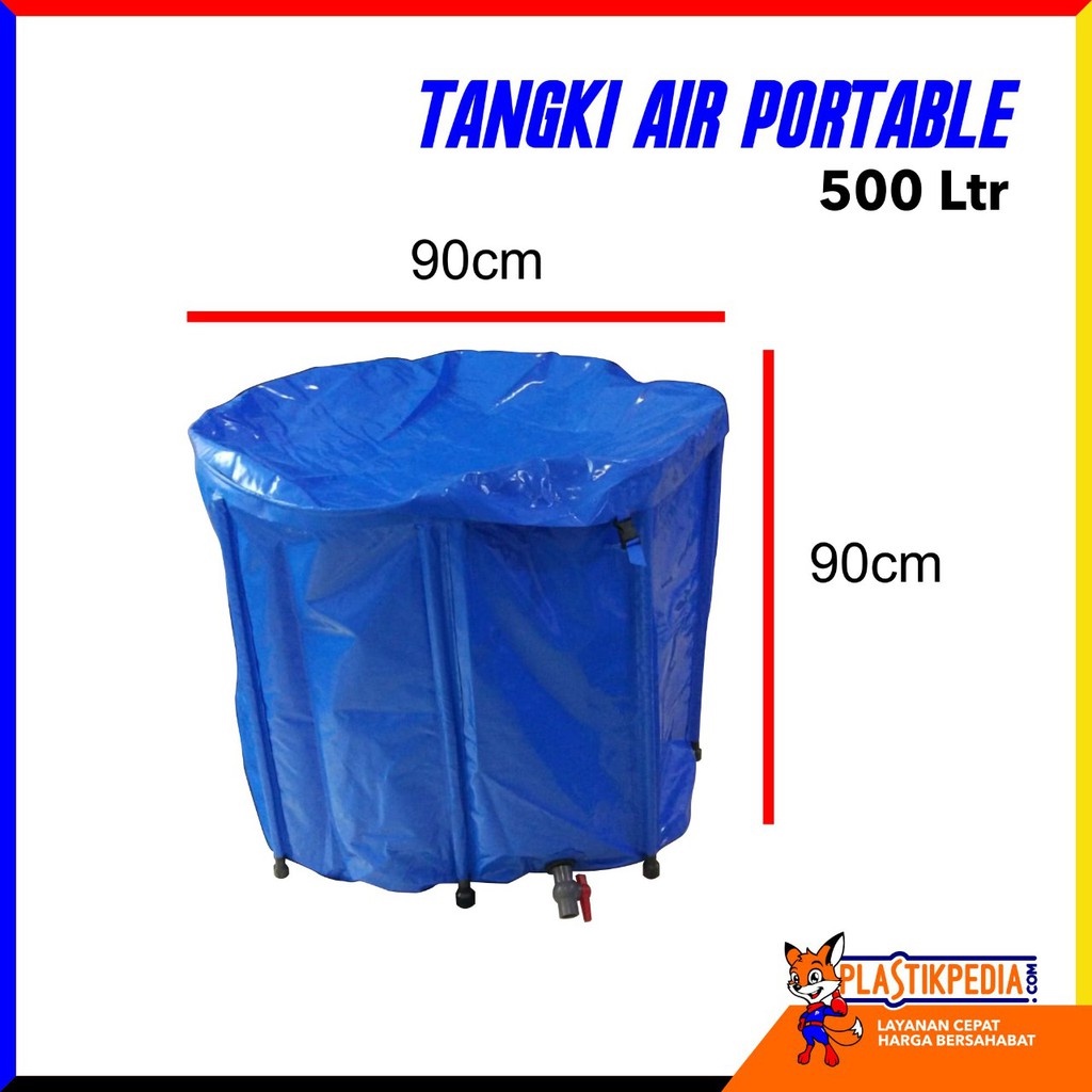 Tandon Air Portable | Toren Air | Tangki Air portable 500 liter