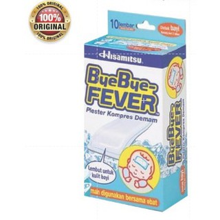 BYE BYE FEVER PLESTER KOMPRES DEMAM BAYI 10LBR HISAMITSU ...