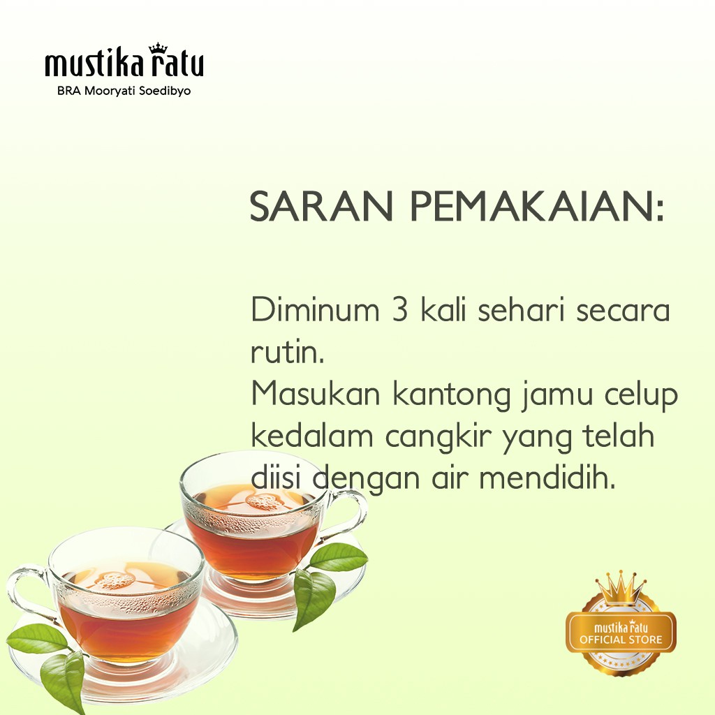 Mustika Ratu Lokol Tea 30's