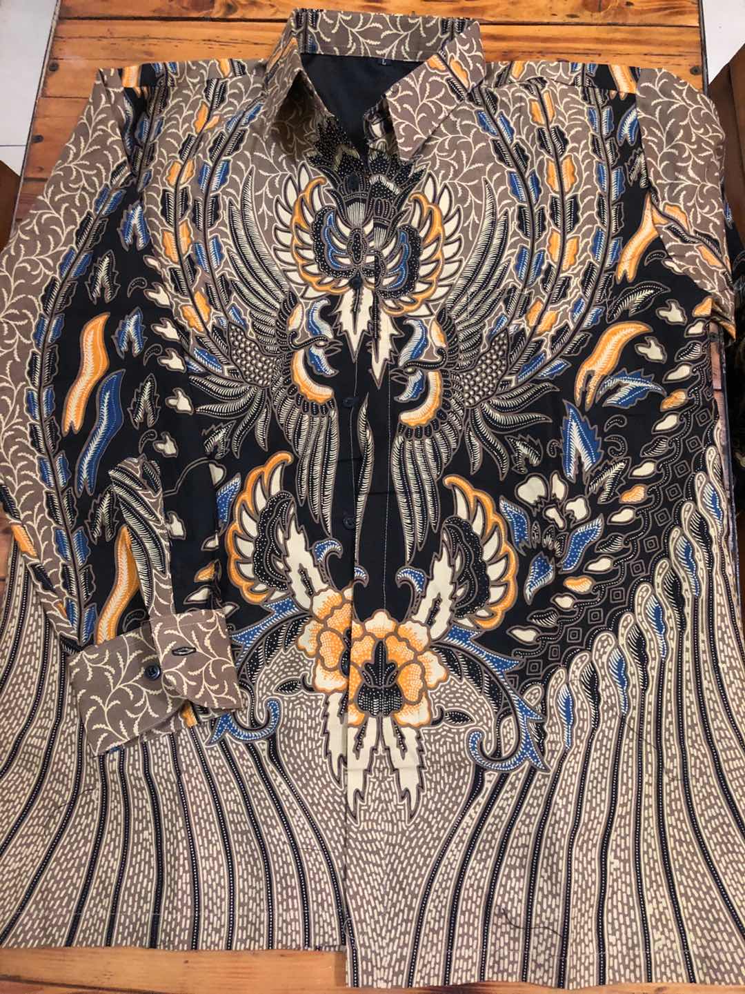 Jayanegara Cabut Kemeja Batik Pria Full Furing Katun Sragenan