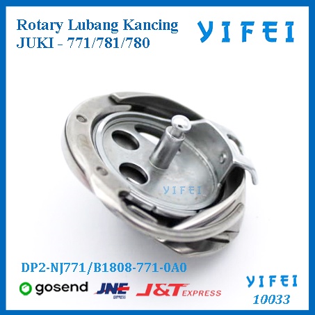 Rotary Lubang Kancing JUKI 780 YIFEI-10033/DP2-NJ771/B1808-771-0A0