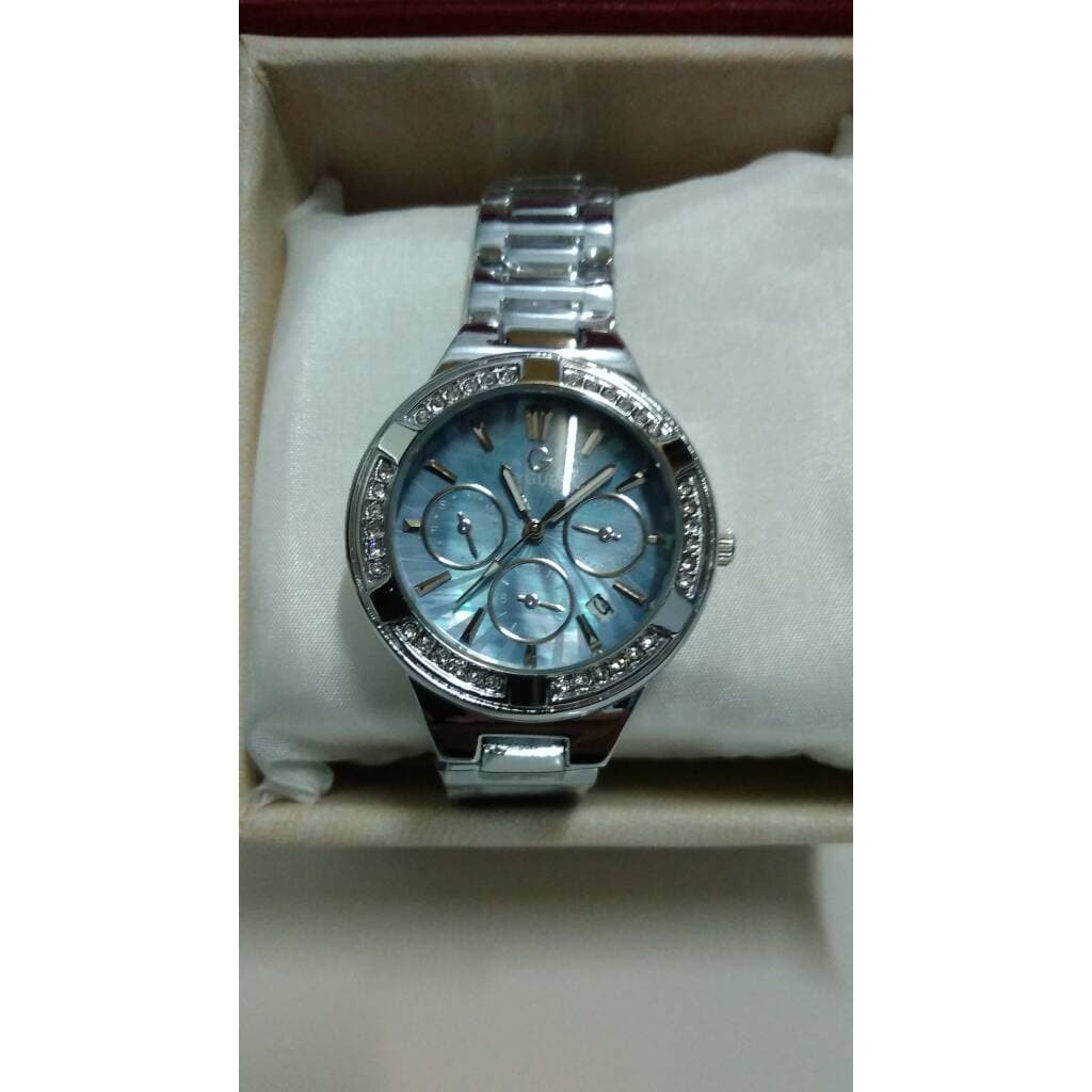 SALE   Jam Tangan Wanita Guess Rantai Silver/ Gold