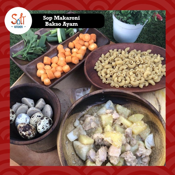 

Sop Makaroni Bakso Ayam