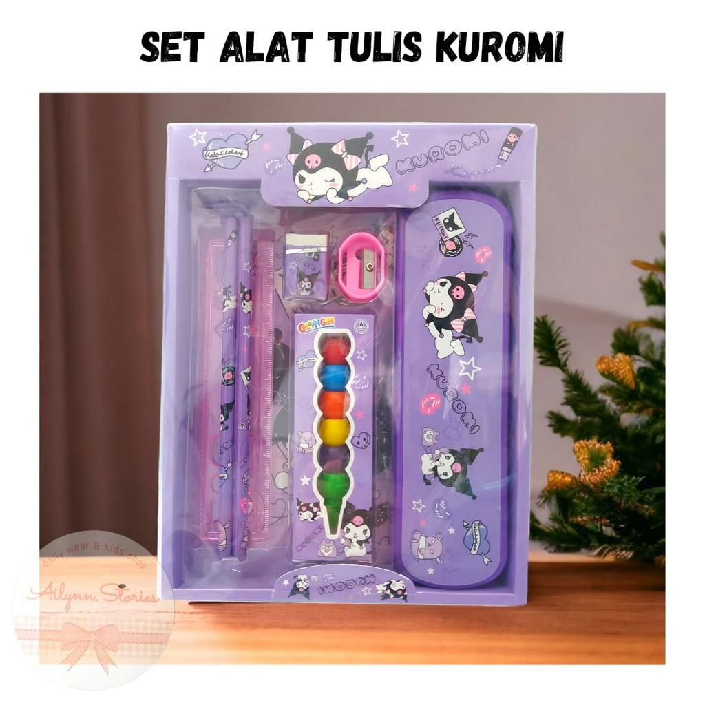 Set Alat Tulis - Kotak pensil Cinnamorol - My Melody