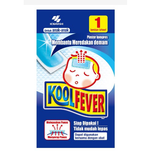 KoolFever Plester Kompres Demam Anak Dan Bayi