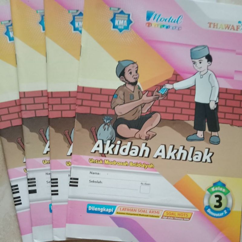 

LKS akidah akhlak kelas 3 MI semester 2