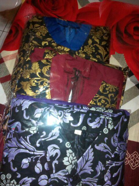 Zola_batik Couple Longcardi Princes