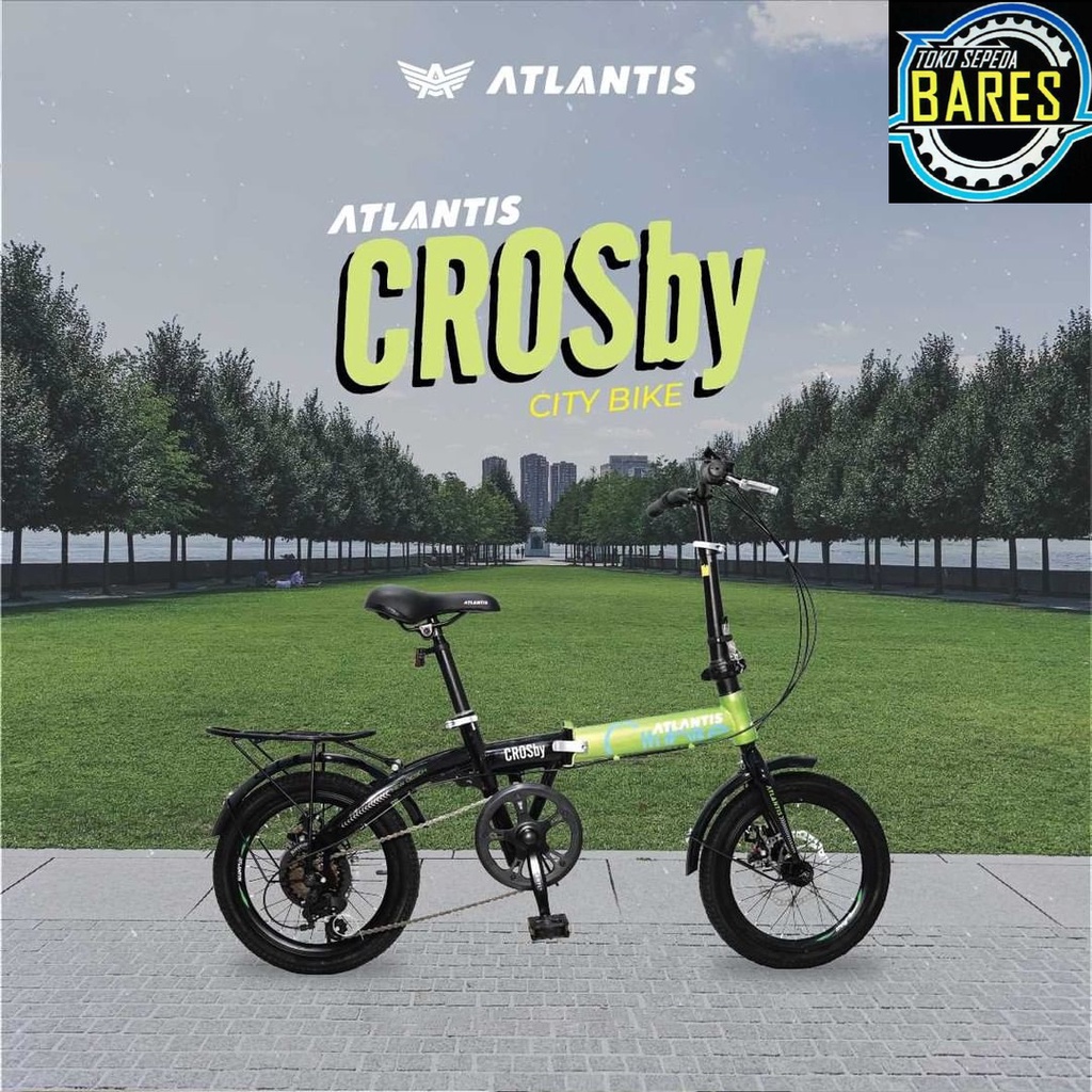 Sepeda Lipat 16 / 20 Atlantis Crosby City Bike