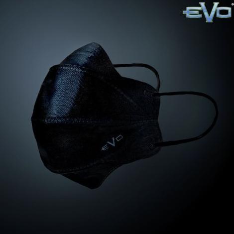 Masker Evo Plusmed 4d all full black limited edition