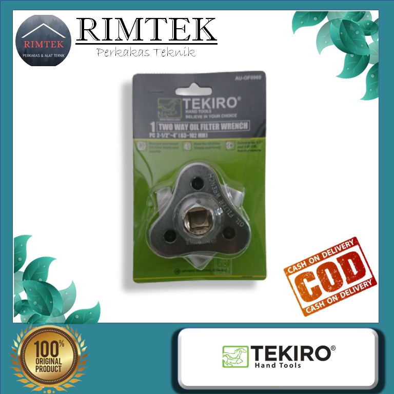 TEKIRO KUNCI FILTER OLI 2 ARAH / KUNCI FILTER OLI 2 ARAH TEKIRO / KUNCI FILTER OLI 3 KAKI TEKIRO