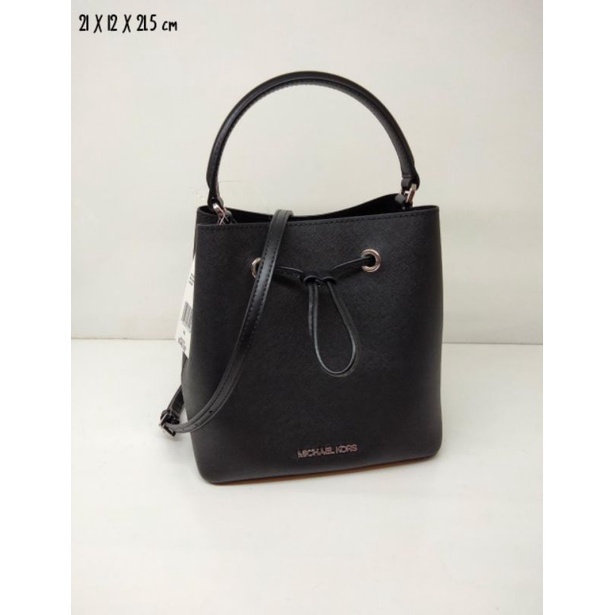 Michael Kors Suri Medium Bucket Bag Black