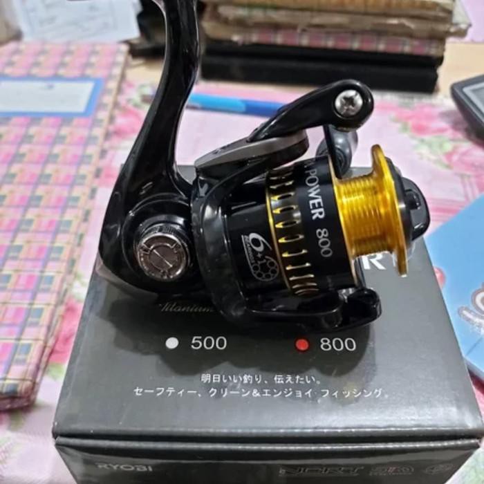 alat pancing mantul habis reel ryobi ultra power 800 power handle