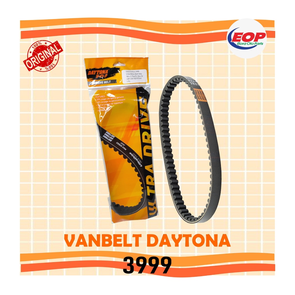 V-Belt Vanbelt Daytona Mio J &amp; Fino Fi 115cc &amp; Mio GT 115cc &amp; X-Ride 115cc 3512