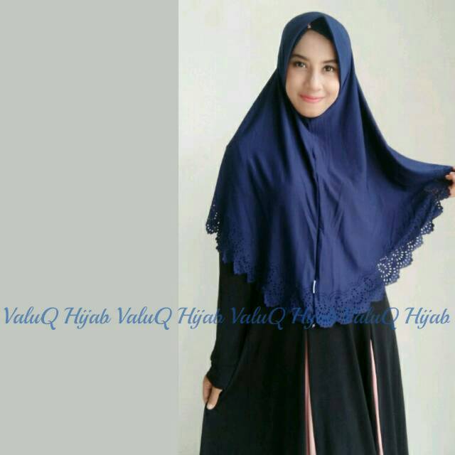 PROMO Kerudung BERGO JUMBO JERSEY LASER