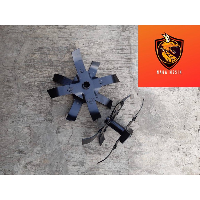 Mata Pisau Cakar Penggembur Tanah Penyiang Gulma Head Tiller Weeder