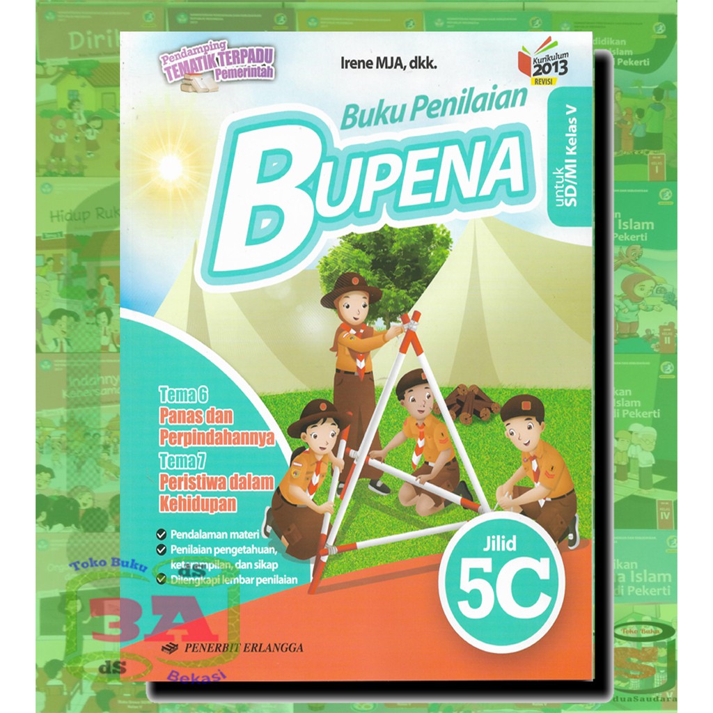 Buku Bupena Jilid 5c Kelas 5 Sd Tema 6 Dan Tema 7 Kurikulum 2013 Shopee Indonesia