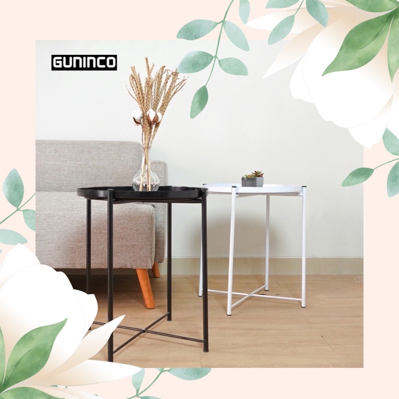 MEJA GLADOM MEJA RUANG TAMU MEJA KECIL BULAT BESI MEJA POJOK MEJA KAMAR TIDUR NAKAS