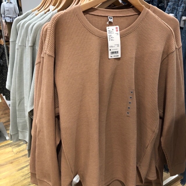 JASTIP UNIQLO_T Shirt Waffle