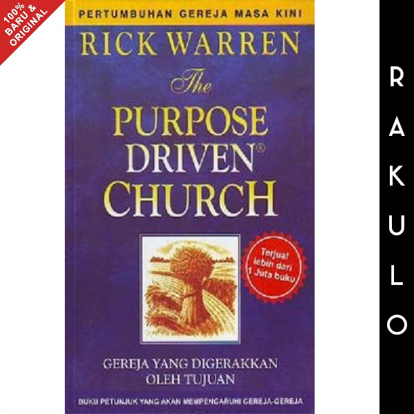 

Buku The Purpose Driven Church - Rick Warrren Hard Cover