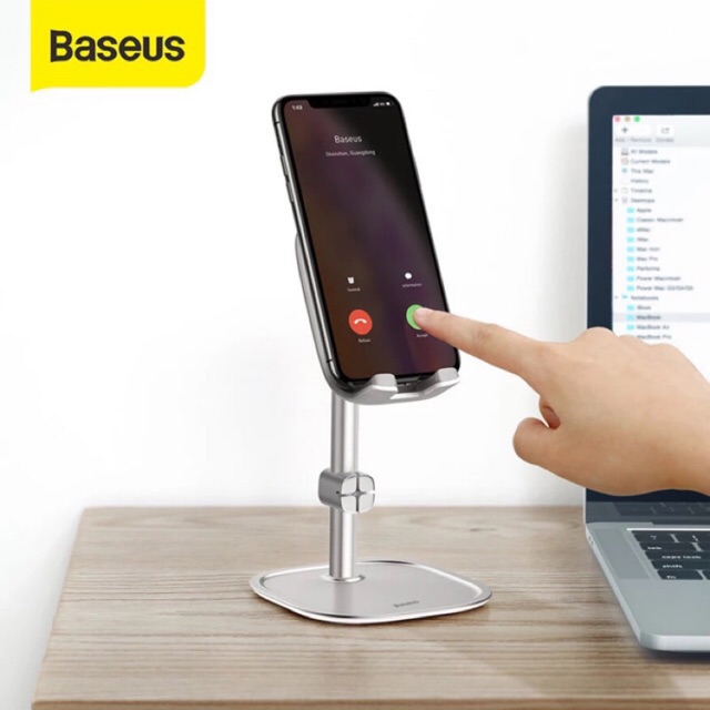 BASEUS HOLDER MOBILE PHONE STAND HOLDER FOR IPHONE/SAMSUNG/ALL MOBILE