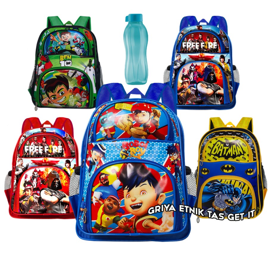 Tas Boboiboy -Tas Ransel Sekolah Anak Laki Laki Karakter Boboiboy - tas Sekolah -BOBOIBOY Tas anak s