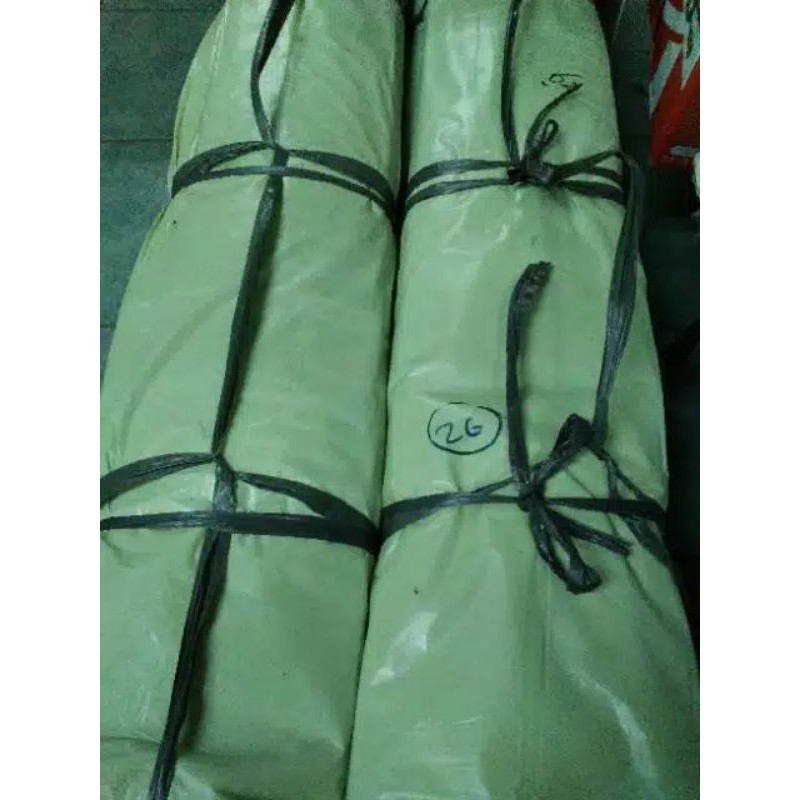 Plastik Cor Ijo Hijau Butek Cor Jalan Bangunan Dak Bondek Penutup Cor