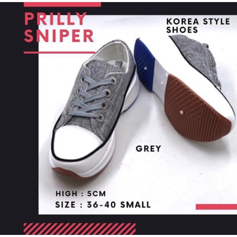 PRILLY Sniper Sneakers Premium import