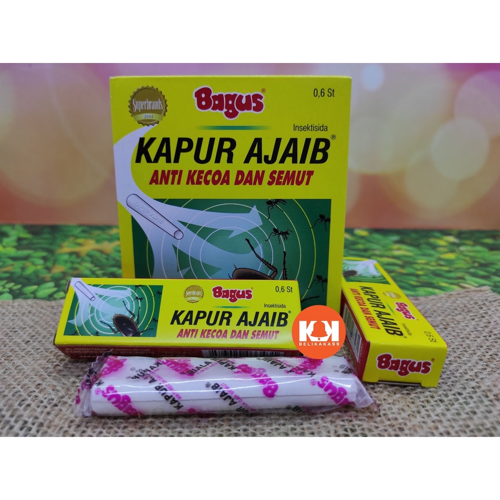 (1 PAK 2 PCS) BAGUS KAPUR AJAIB ORIGINAL PEMBASMI KECOA DAN SEMUT / KAPUR AJAIB ASLI / KAPUR BAGUS ASLI / KAPUR KECOA / KAPUR SEMUT / KAPUR HAMA / KAPUR BAGUS AJAIB / KAPUR AJAIB ANTI KECOA DAN SEMUT