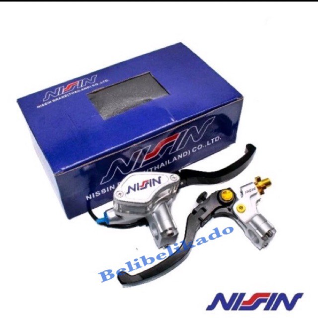HANDLE PEGANGAN MASTER REM BREMBO NISSIN TABUNG KACA - KALIPER, CAKRAM DAN TROMOL - SPAREPART MOTOR