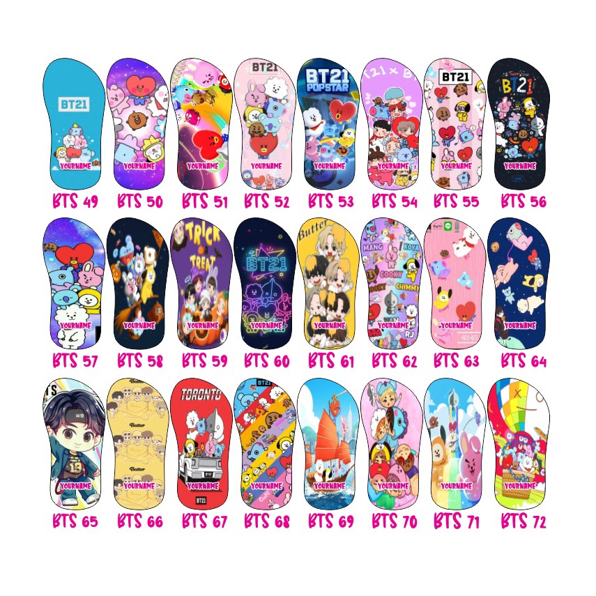 Sandal Karakter Little Pony Equestria Girls | Sendal Print | Sandal Jepit Anak Kids