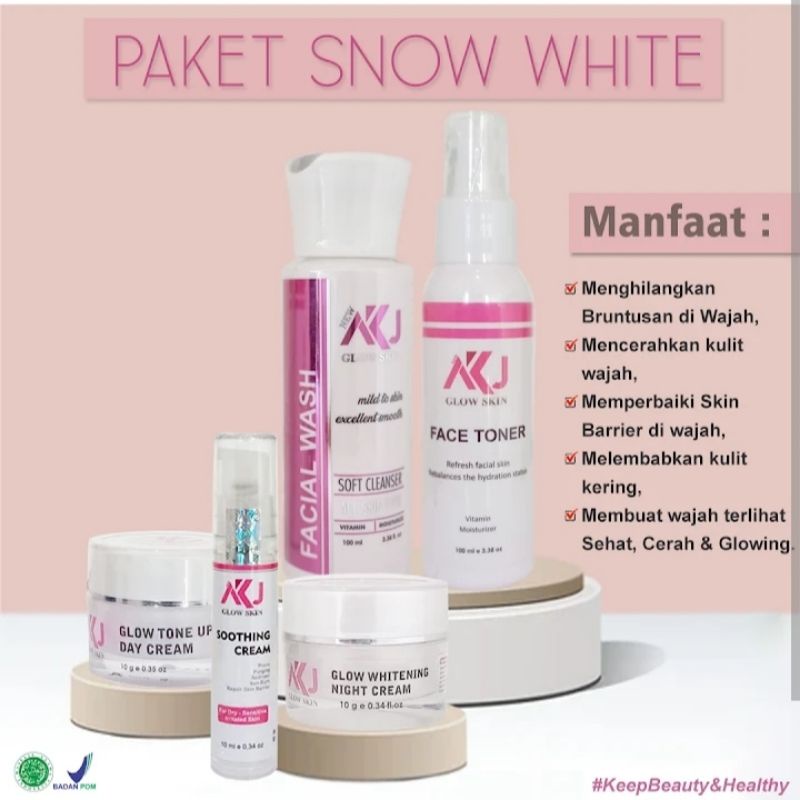 Paket Snow White AKJ Glow Skin