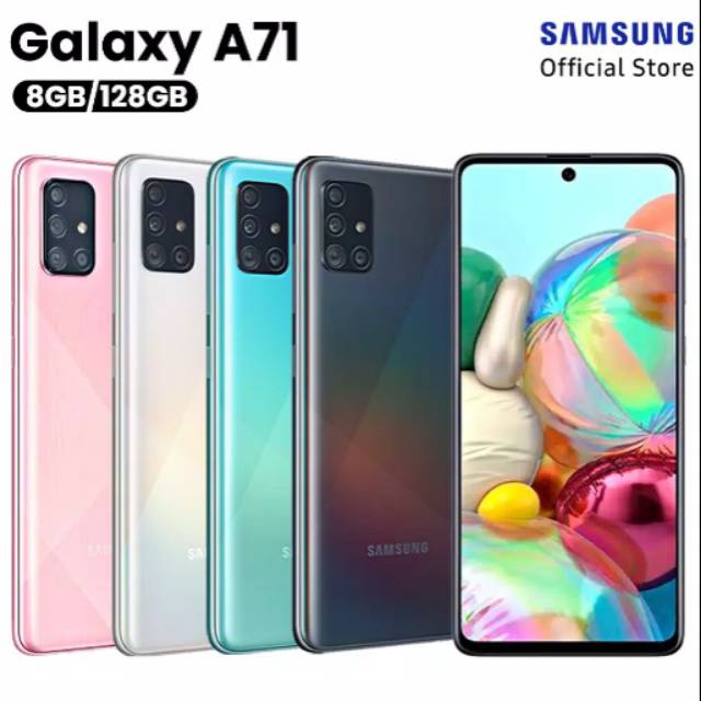 Samsung A71 Ram 8/128 garansi Resmi