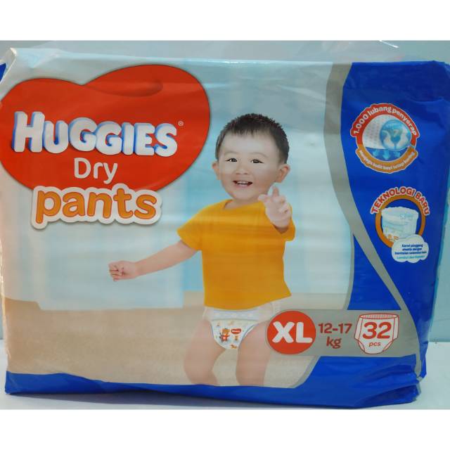 Huggies Dry Pants XL32