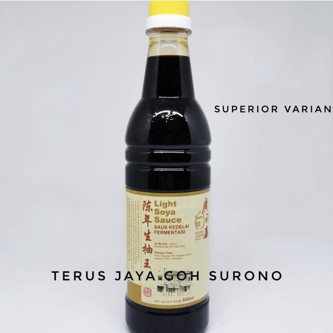 

Kwong Cheong Thye Light Soya Sauce Superior 640Ml Kct Light Soya
