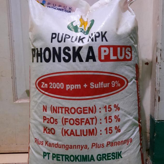 Pupuk Npk Phonska Plus 15 15 15 Non Subsidi Zn Sulfur 1 Karung 25Kg
