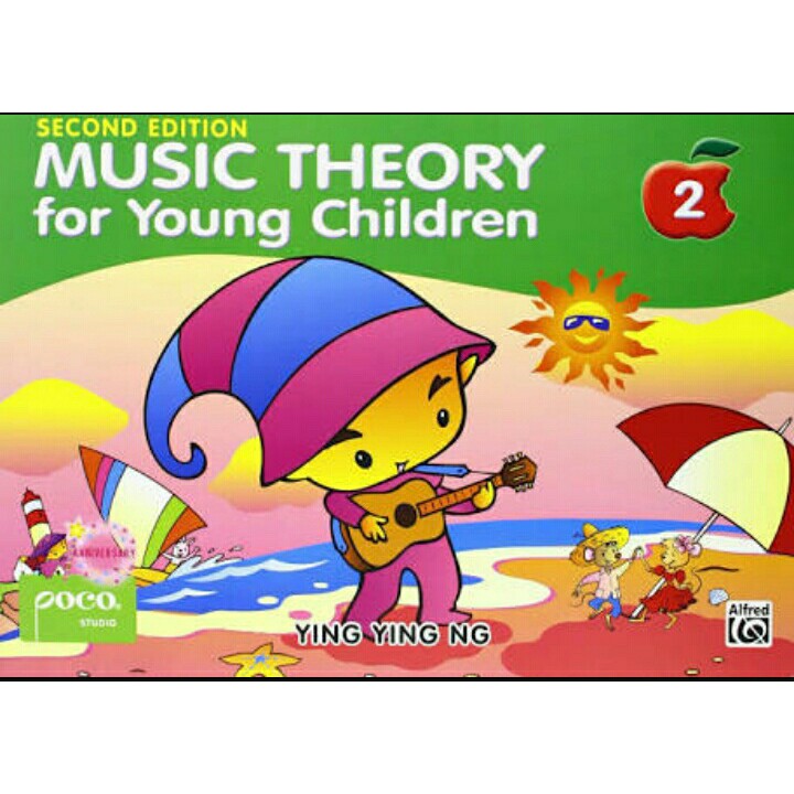 Grosir buku piano sticker Theory for Young Children by Ying Ying Ng