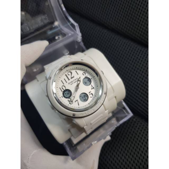 Jam Tangan Wanita Digitec DG-3091T Original Dual Time