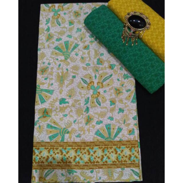 set kain batik dan embos