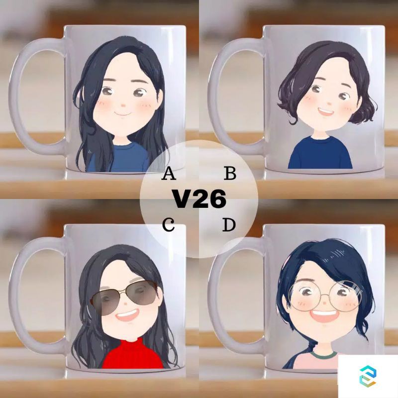 Mug Custom Unik Lucu AVATAR-V26