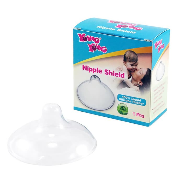 Rekomendasi Pelindung Puting Young-Young Nipple Shield Bentuknya yang mengikuti anatomi payudara