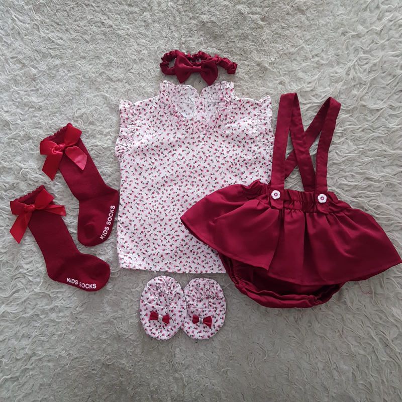 Baju Bayi Newborn Cutie overall bloomer