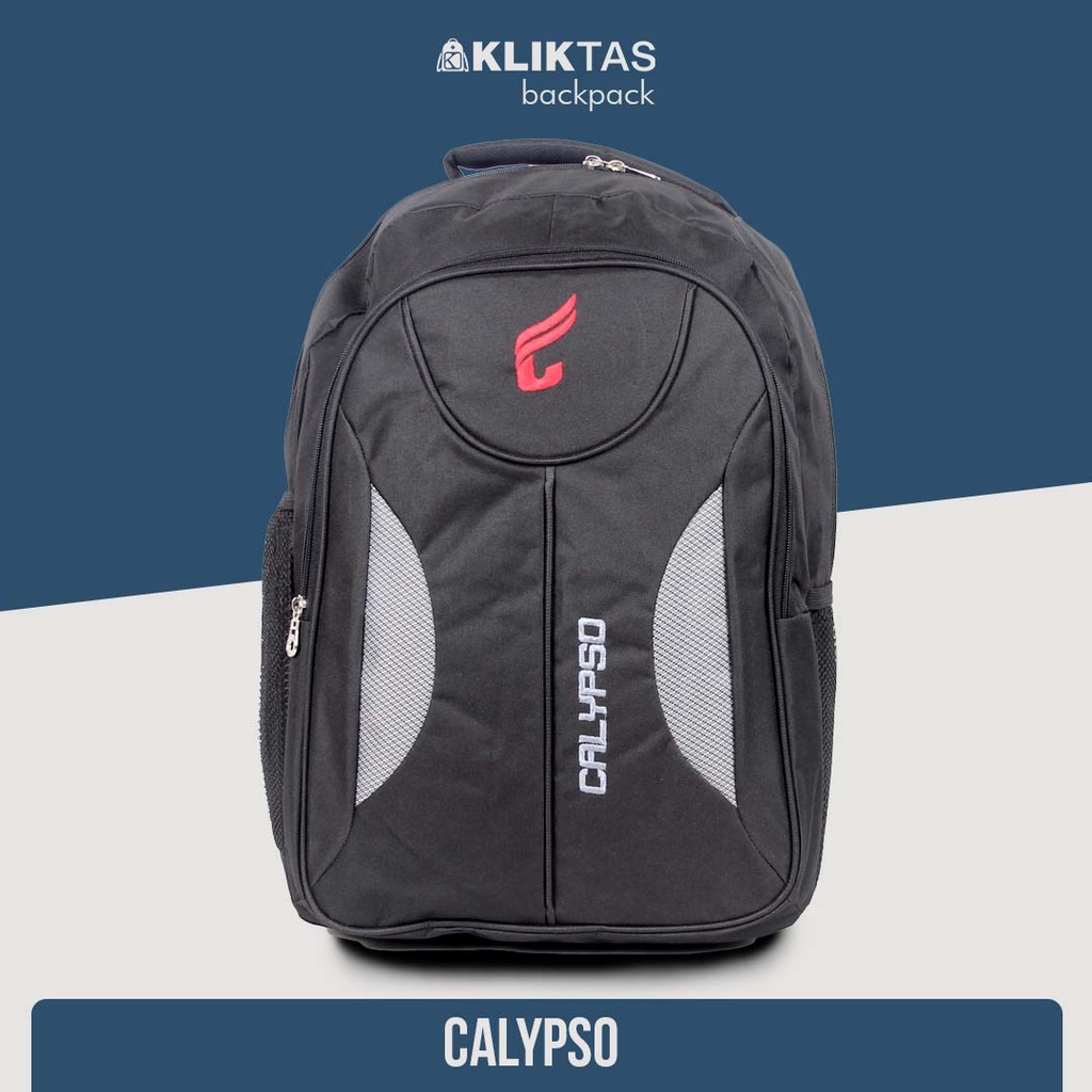 [KLIKTAS] Tas Ransel Laptop Pria Remaja - Calypso 02800 - Backpack Kerja Kuliah Sekolah Original