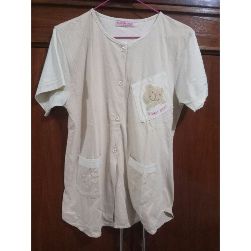 (PRELOVED) ATASAN PIYAMA WANITA COKLAT