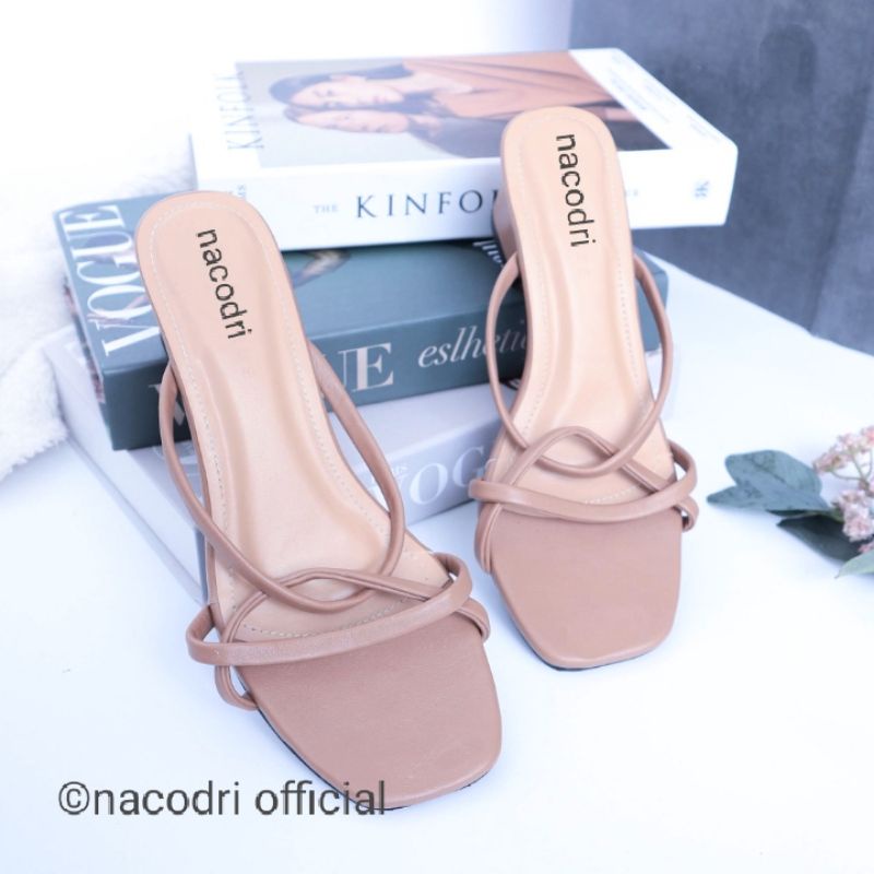 nacodri - KIA heels wanita 3cm