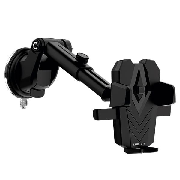 PROMO LOG ON LO-CRH37 Car Holder Mobil universal Auto LOCK + Rotate 360° - Black SULTAN