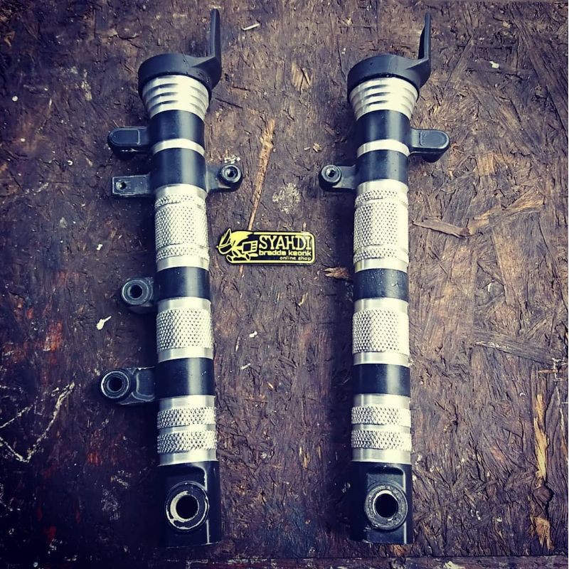 bottom shock tabung shock satria fu bubut custom original